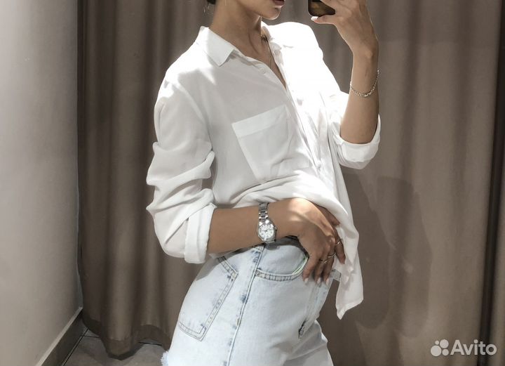 Рубашка белая