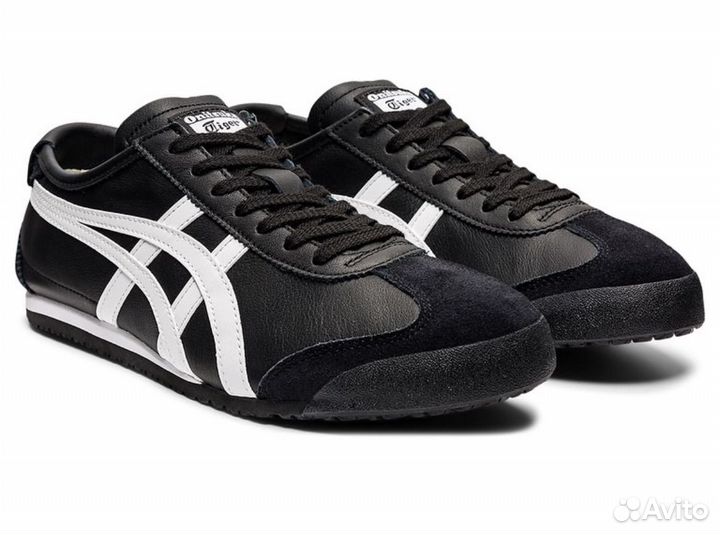 Кроссовки Onitsuka Tiger mexico 66 black white