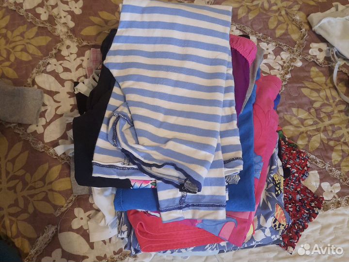 Вещи пакетом на девочку 140 146