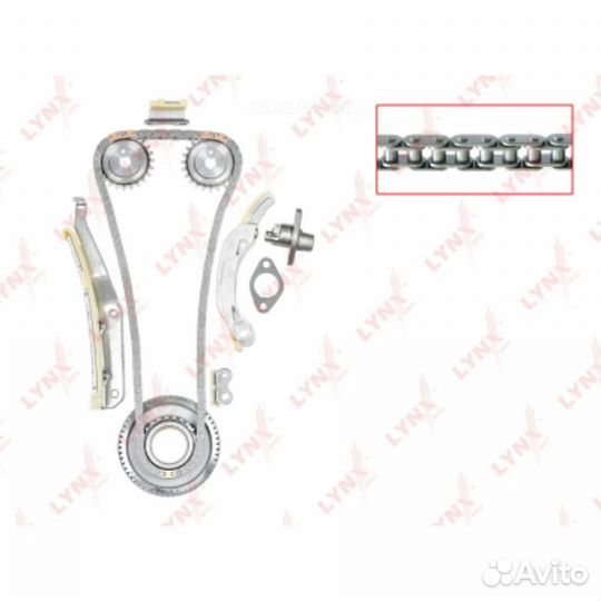 Lynxauto TK-0023 Комплект цепи грм