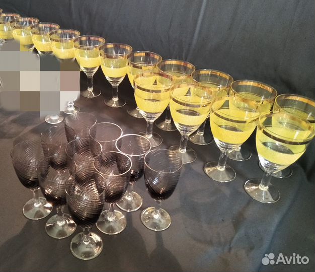 Фужеры и другое. СССР