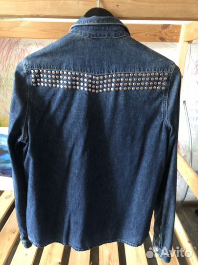 Джинсовая рубашка topshop