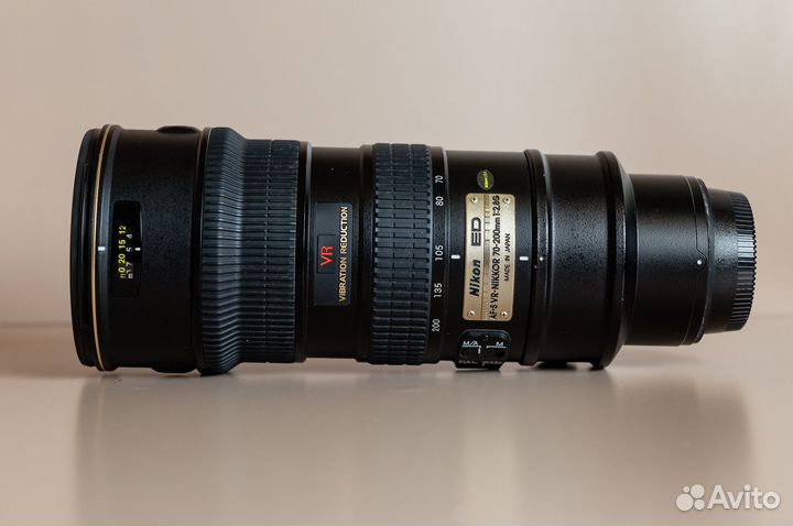 Nikon 70-200mm f/2.8G ED AF-S VR