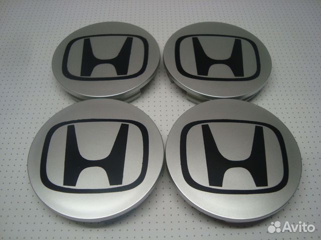 Колпачки заглушки на литые диски Honda Хонда 69 мм