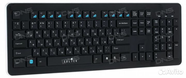 Клавиатура oklick беспроводная