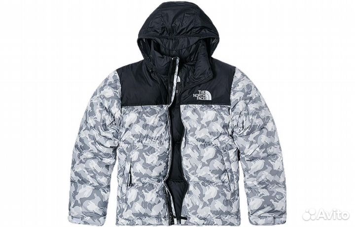 THE north face 2023 CNY Collection Down Jacket Unisex Gray (XS)(54)