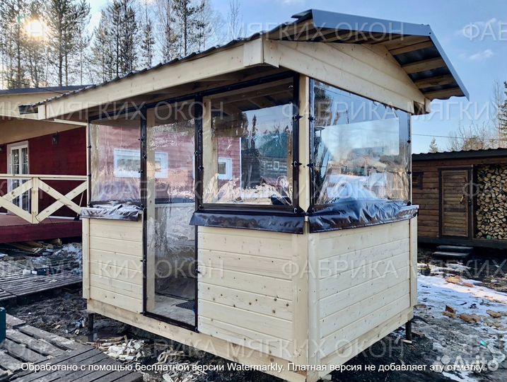 Мягкие окна пвх по вашим размерам