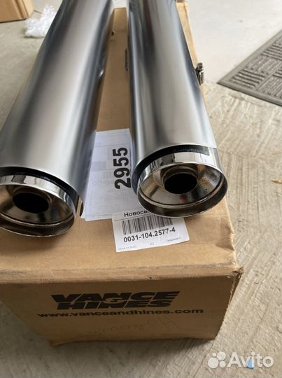 Оригинальный выхлоп Harley-Davidson Fat Boy