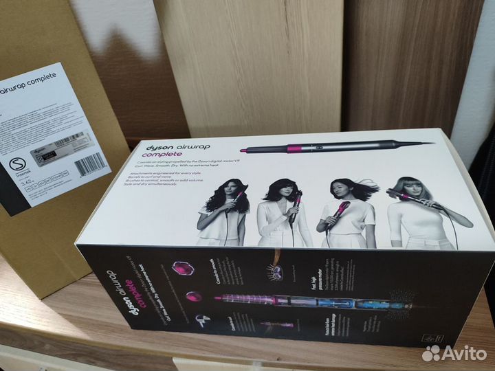 Стайлер dyson hs01 фуксия (розовый)