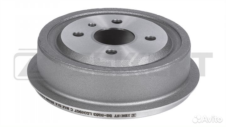 Барабан торм. задн. Chevrolet Lanos (T100 T150) 05- Daewoo Lanos (klat) 97- Cielo (kletn) 95 Ope