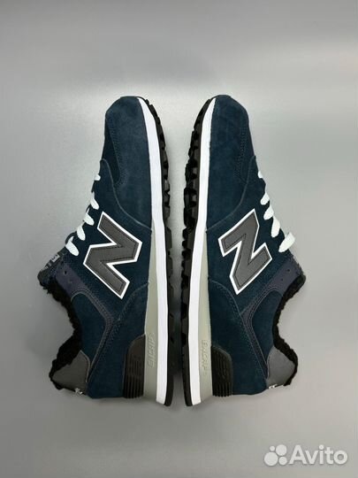 Кроссовки мужские великаны new balance 574 шерсть