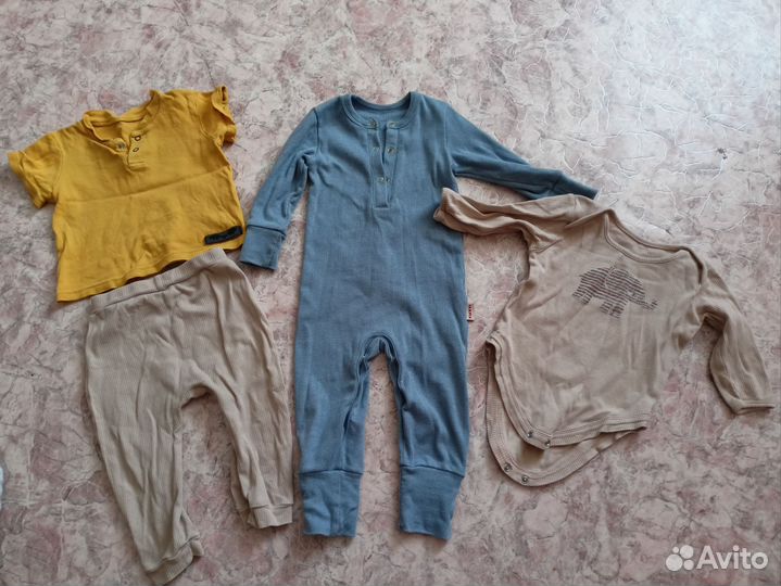 Вещи пакетом на 80 86 и горшок новый