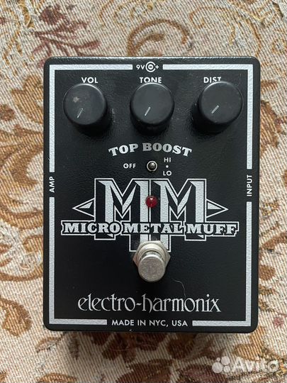 Педаль Micro Metal Muff Electro-Harmonix