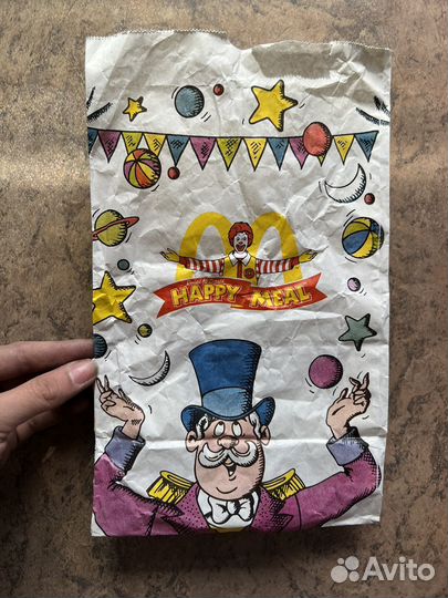 Пакет Happy meal 2001 года