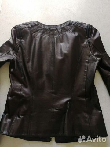 Куртка кожаная женская 44- 46 размер объявление продам