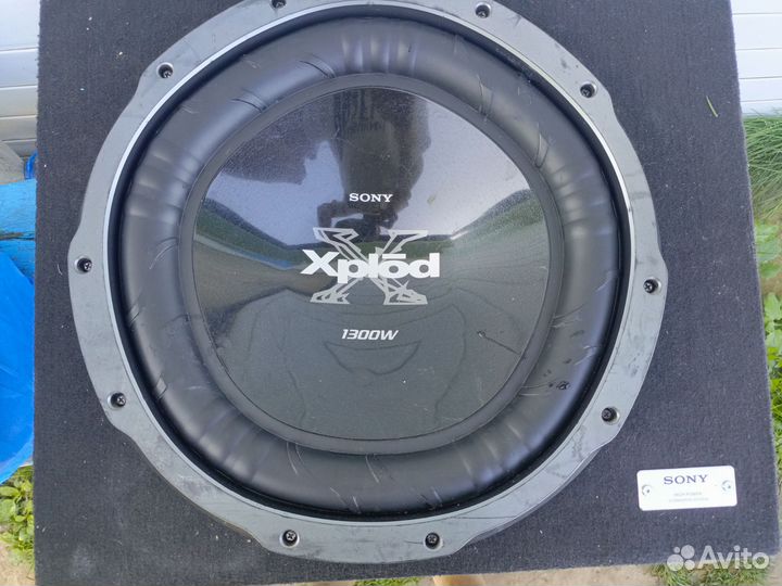 Сабвуфер Sony Xplod 1300