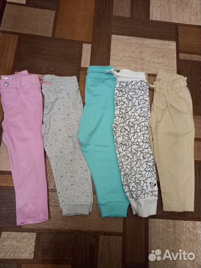 Вещи пакетом на девочку 92 98