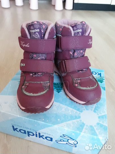Зимние ботинки тм Капика мембрана