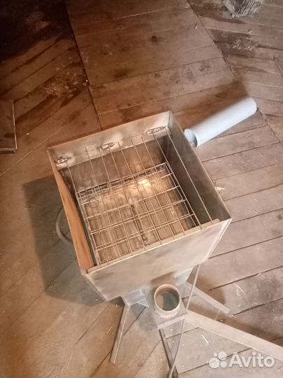 Коптилка горячего копчения