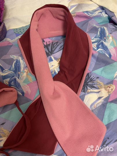 Детская шапка и шарф (комплект)