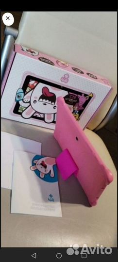 Детский Планшет Розовый с Сим-Картой