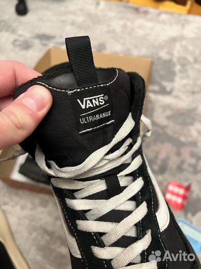 Кроссовки vans зимние ботинки