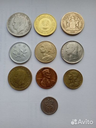 Монеты наборы 1,2,3