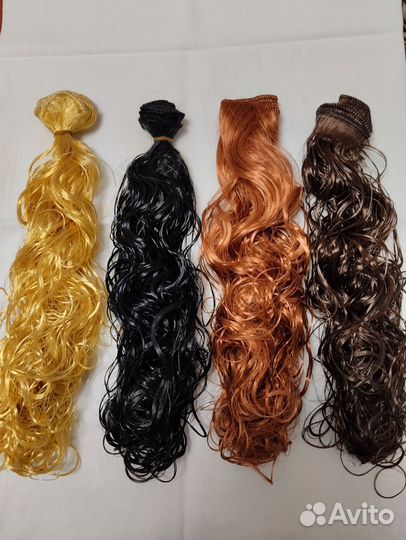 Волосы трессы для кукол