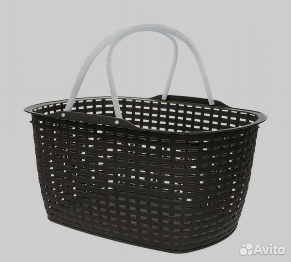 Корзина плетеная большая