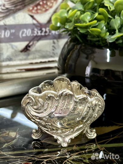 Солонка серебро