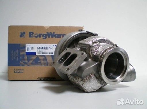 Турбокомпрессор BorgWarner 53339886727 новый