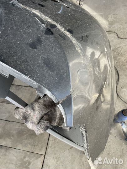 Задний бампер chevrolet cruze