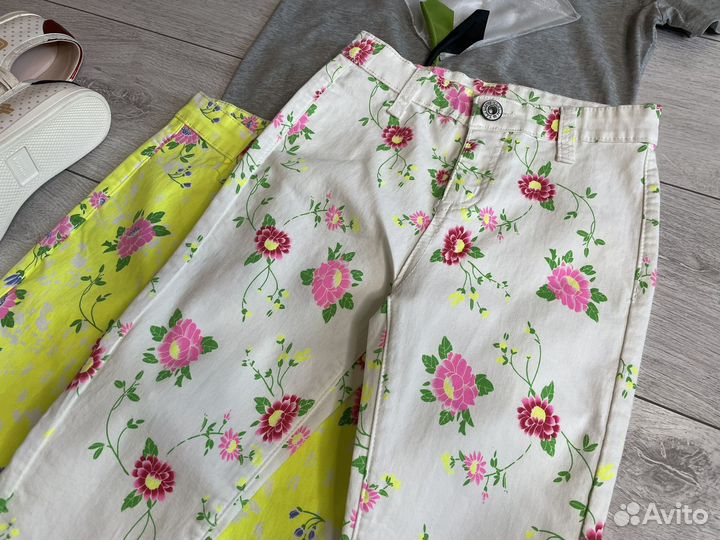 Брюки цветные