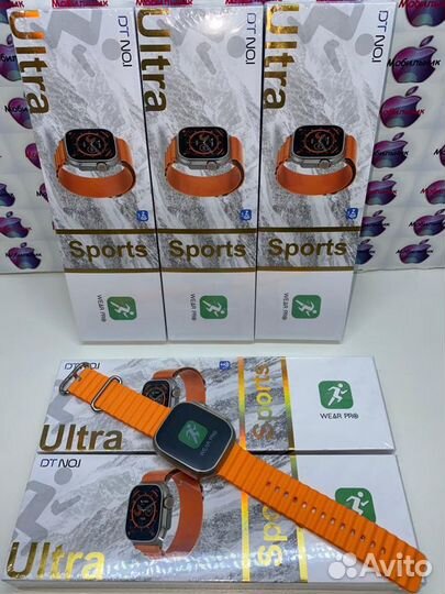 SMART watch Ultra Sports 8 series orange