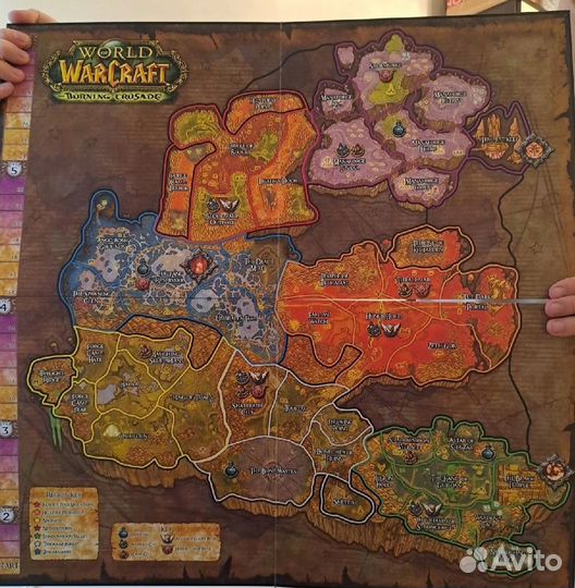 World of Warcraft the board game (все дополнения)