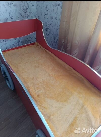 Детская кровать машина бу