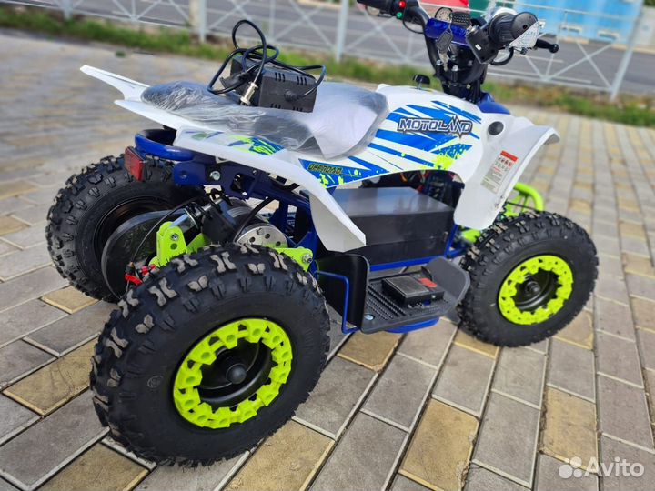 Детский Электро квадроцикл 800вт Mototland