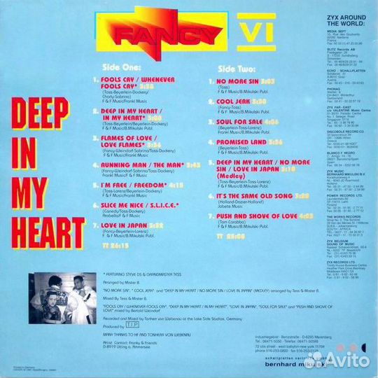 Виниловая пластинка Fancy - VI: Deep In My Heart