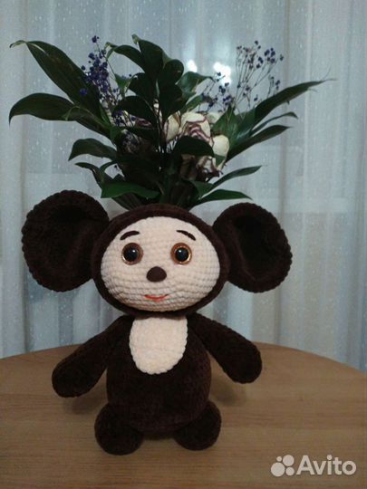 Чебурашка ручной работы