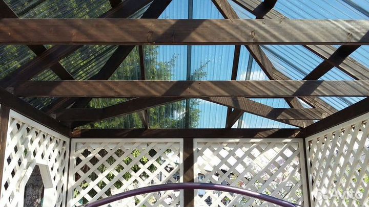 Прозрачный шифер для навеса