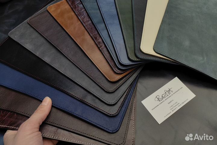 Кожаный коврик для мышки/Плейсмат