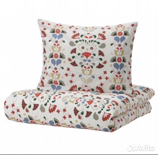 Икеа Sparvvicker постельное белье 150x200/50x60 см