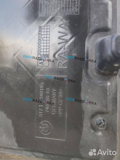 Передняя часть подкрылка переднего левого BMW 5