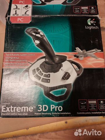 Джойстик-руль для самолёта Logitech