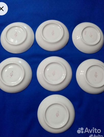 Тарелки СССР Дулево