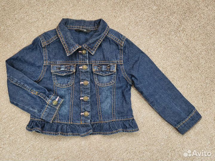Джинсовка и комбинезон Next для девочки