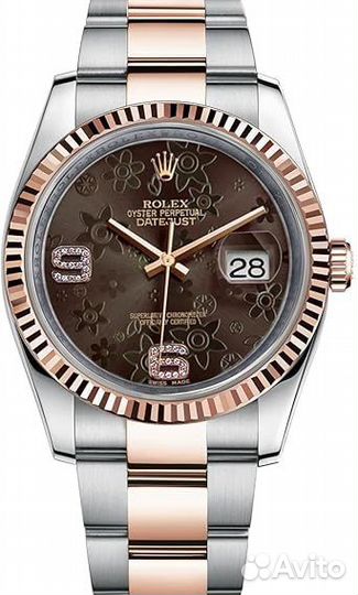 Rolex Datejust 36mm Steel and Everose Gold 116231