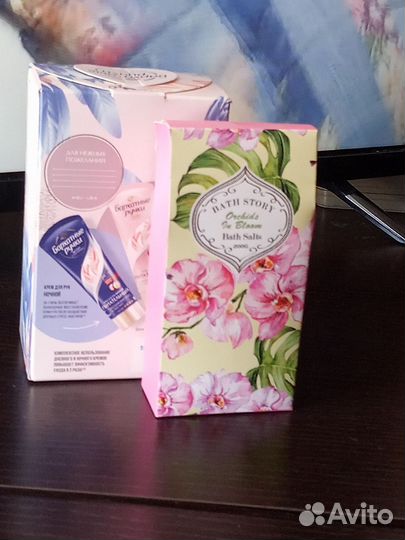 Крем для рук Бархатные ручки и соль для ванн