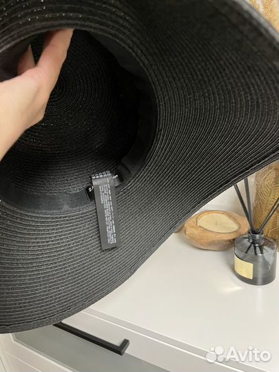 Шляпа Zara женская летняя черная