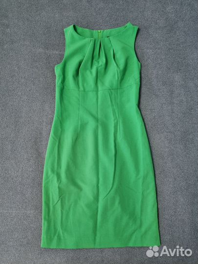 Платье зелёное 42 размер